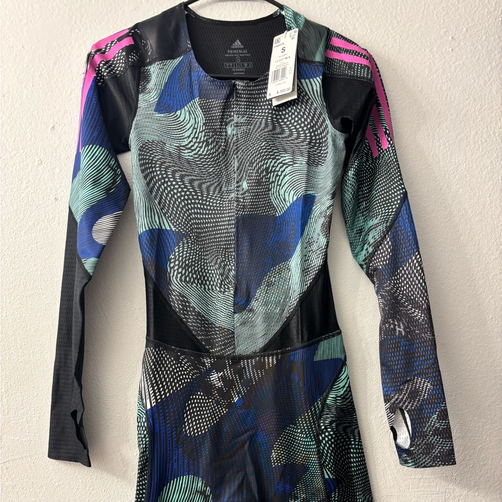 ADIDAS ADIZERO LONG SLEEVE SPEEDSUIT MEN’S SIZE SMALL